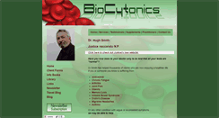 Desktop Screenshot of biocytonics.com